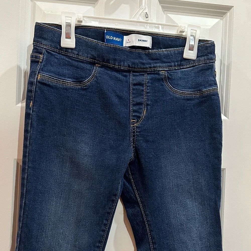 NWOT Old girls Navy Deep Blue Skinny Jeans size 10-12